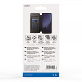 Vivanco Samsung Galaxy S25 Ultra -kotelo Mag Wallet, musta