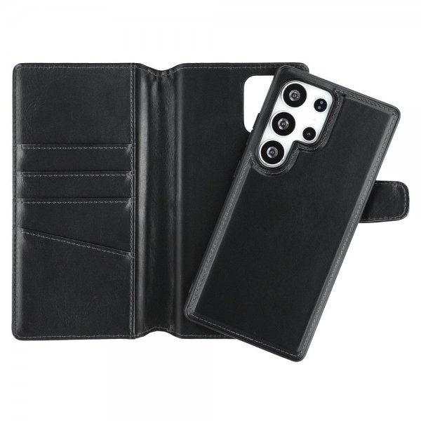 Nordic Covers Samsung Galaxy S25 Ultra -kotelo MagLeather Raven Black