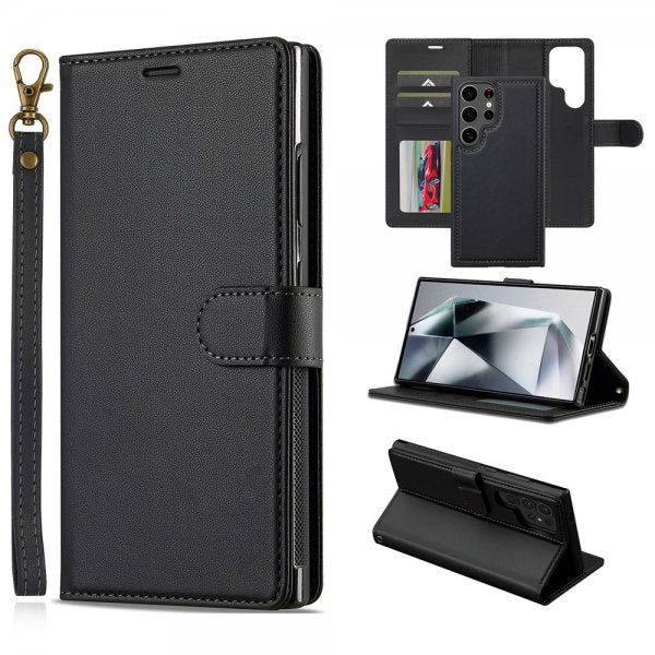 Nordic Covers Samsung Galaxy S25 Ultra -kotelo irrotettavalla MagSafe-kuorella, Raven Black