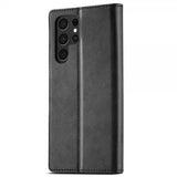 Lc.Imeeke Samsung Galaxy S25 Ultra Kotelo Korttipaikalla, Jalustatoiminto, Musta