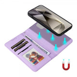 Betopnice Samsung Galaxy S25 Ultra Kuori irrotettavalla kuorella 005 Violetti