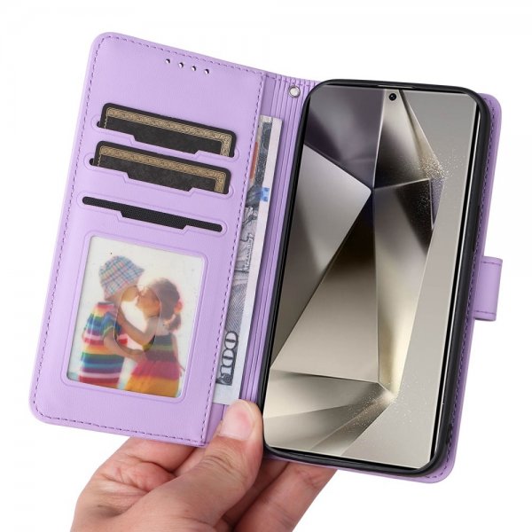 Betopnice Samsung Galaxy S25 Ultra Kuori irrotettavalla kuorella 005 Violetti