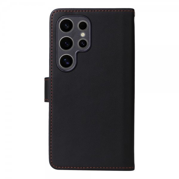 Betopnice Samsung Galaxy S25 Ultra Kuori irrotettavalla kuorella 005 Musta