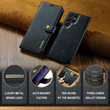Dg.Ming Samsung Galaxy S25 Ultra -kotelo irrotettavalla kuorella, musta