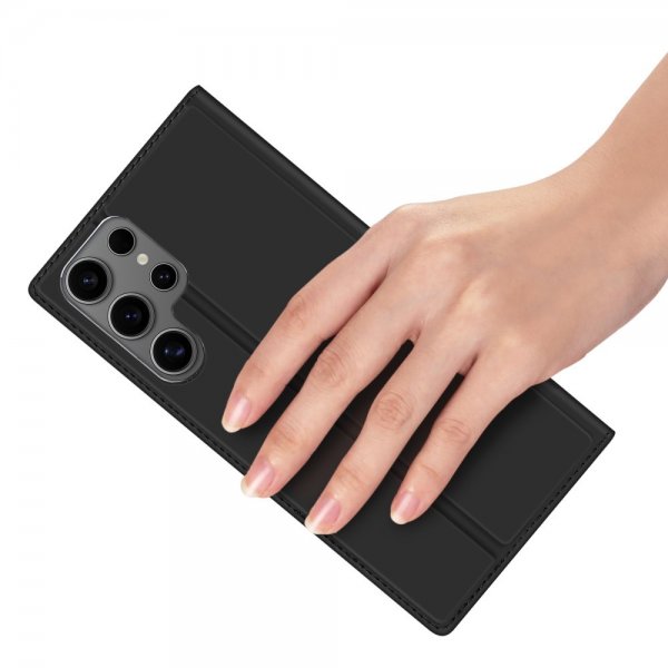 Dux Ducis Samsung Galaxy S25 Ultra Fodral Skin Pro Series Musta