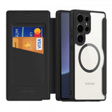 Dux Ducis Samsung Galaxy S25 Ultra -kuori Skin X Pro Series MagSafe, musta