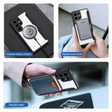 Dux Ducis Samsung Galaxy S25 Ultra -kuori Skin X Pro Series MagSafe, musta
