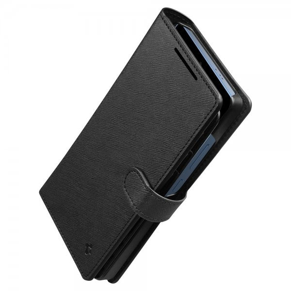 Spigen Samsung Galaxy S25 Ultra Kotelo Wallet S Musta