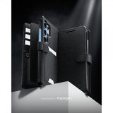 Spigen Samsung Galaxy S25 Ultra Kotelo Wallet S Musta