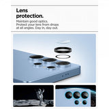 Spigen Samsung Galaxy S25 Ultra Kameran suojaus GLAS.tR EZ Fit Optik Pro 2-pakkaus Musta