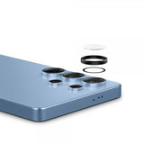 Spigen Samsung Galaxy S25 Ultra Kameran suojaus GLAS.tR EZ Fit Optik Pro 2-pakkaus Musta
