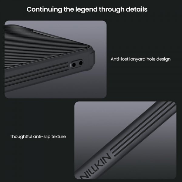 Nillkin Samsung Galaxy S25 Ultra Kuori CamShield Pro Musta