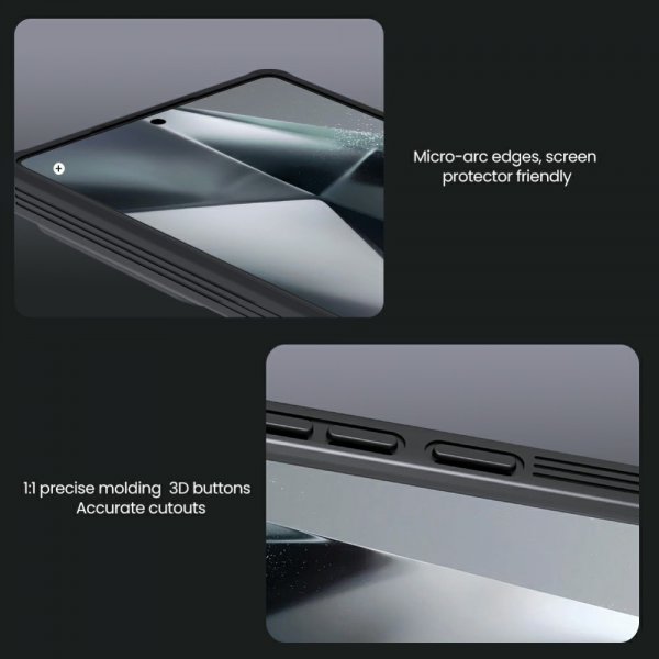 Nillkin Samsung Galaxy S25 Ultra Kuori CamShield Pro Musta
