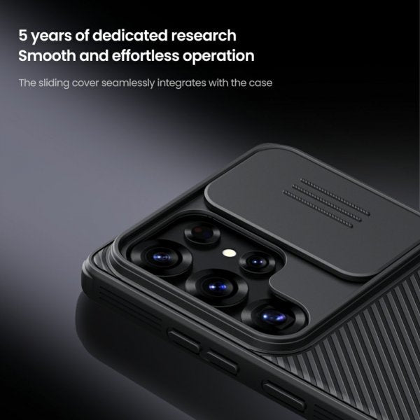 Nillkin Samsung Galaxy S25 Ultra Kuori CamShield Pro Musta