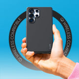 CARE by PanzerGlass Samsung Galaxy S25 Ultra Kuori Fashionable MagSafe Musta