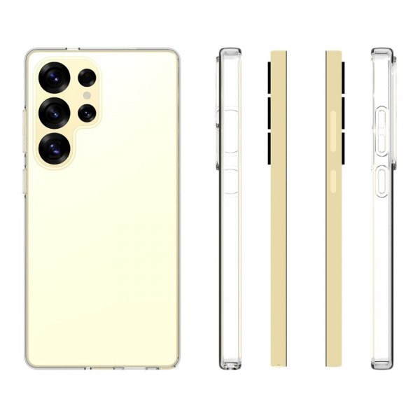 Nordic Covers Samsung Galaxy S25 Ultra Kuori Feather Series Läpinäkyvä