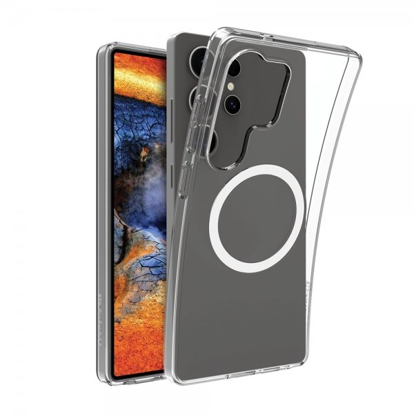 dbramante1928 Samsung Galaxy S25 Ultra Kuori Greenland Pro Qi2 Läpinäkyvä