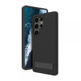 dbramante1928 Samsung Galaxy S25 Ultra Kuori Iceland Pro Qi2 Kickstand Musta