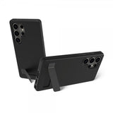 dbramante1928 Samsung Galaxy S25 Ultra Kuori Iceland Pro Qi2 Kickstand Musta