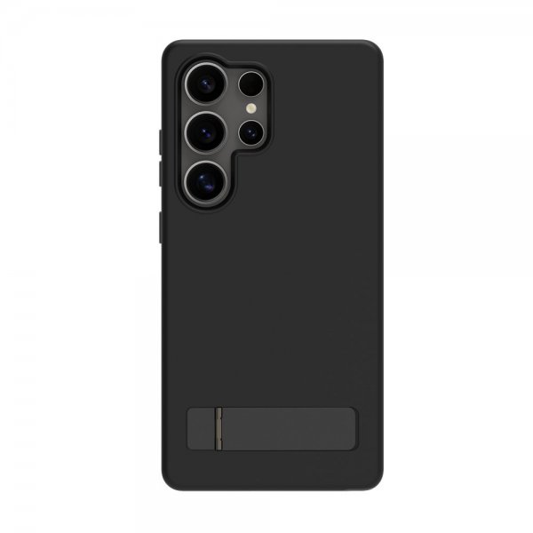 dbramante1928 Samsung Galaxy S25 Ultra Kuori Iceland Pro Qi2 Kickstand Musta