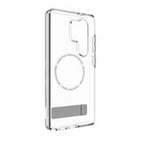 dbramante1928 Samsung Galaxy S25 Ultra Iceland Pro Qi2 Kickstand Läpinäkyvä kuori