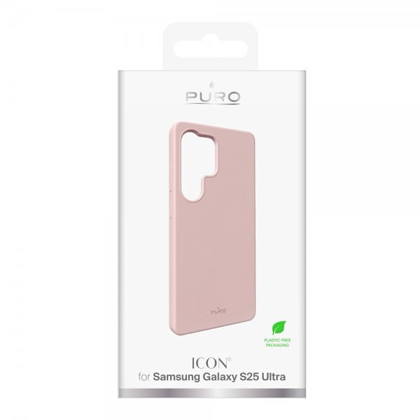 Puro Samsung Galaxy S25 Ultra Kuori Icon Pink