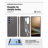 Spigen Samsung Galaxy S25 Ultra Kuori Liquid Air Marble Gray