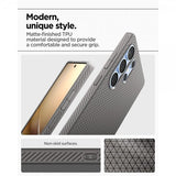 Spigen Samsung Galaxy S25 Ultra Kuori Liquid Air Marble Gray