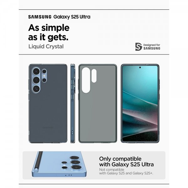 Spigen Samsung Galaxy S25 Ultra Kuori Liquid Crystal Space Crystal