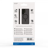Vivanco Samsung Galaxy S25 Ultra Kuori Mag Pro Läpinäkyvä Musta