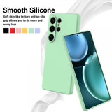 Samsung Galaxy S25 Ultra Strap Silicone -kuori vihreä