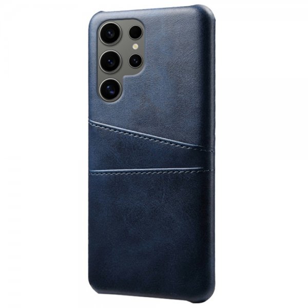 Samsung Galaxy S25 Ultra Kotelo, jossa kaksi korttipaikkaa, sininen