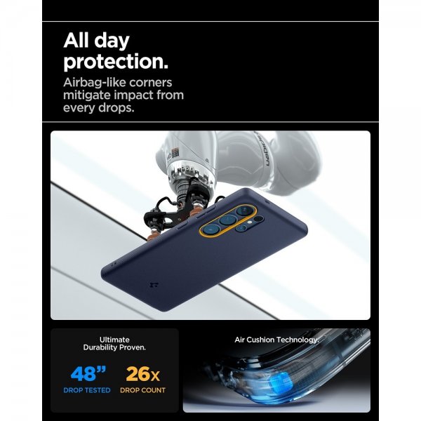 Spigen Samsung Galaxy S25 Ultra -kuori Nano Pop MagFit Blueberry Navy
