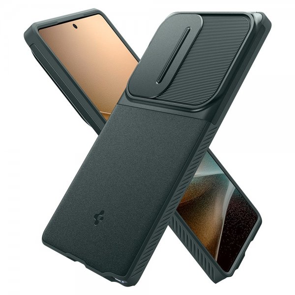 Spigen Samsung Galaxy S25 Ultra Kuori Optik Armor Abyss Green