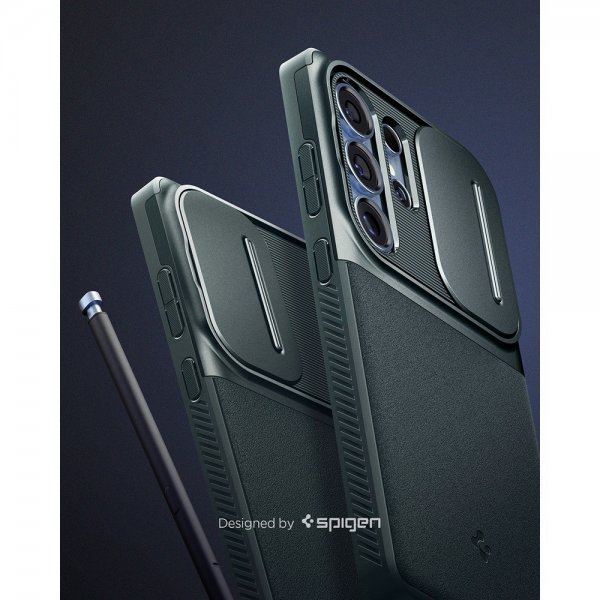 Spigen Samsung Galaxy S25 Ultra Kuori Optik Armor Abyss Green