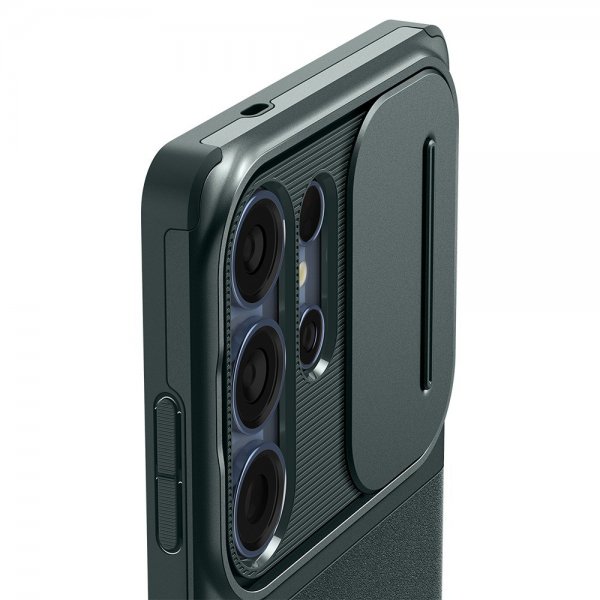 Spigen Samsung Galaxy S25 Ultra Kuori Optik Armor Abyss Green