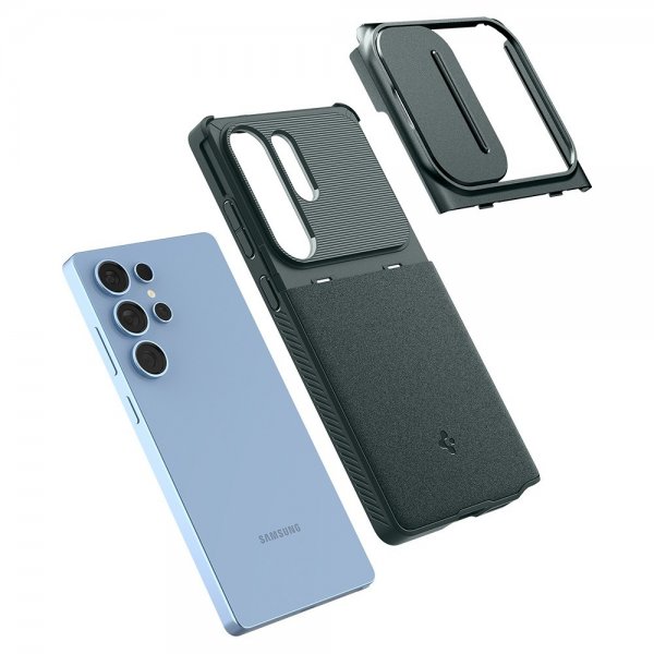 Spigen Samsung Galaxy S25 Ultra Kuori Optik Armor Abyss Green