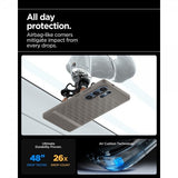 Spigen Samsung Galaxy S25 Ultra Kuori Parallax MagFit Ash Gray