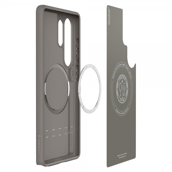 Spigen Samsung Galaxy S25 Ultra Kuori Parallax MagFit Ash Gray