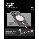 Spigen Samsung Galaxy S25 Ultra Kuori Rugged Armor MagFit Marble Gray