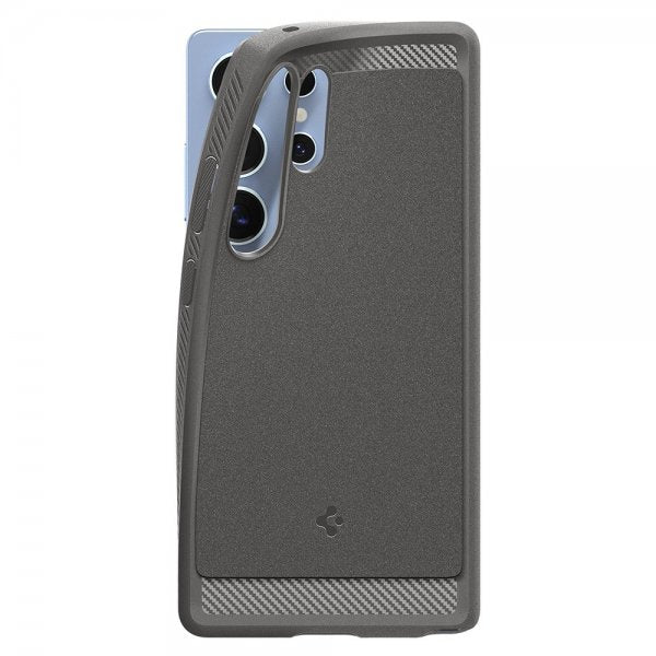 Spigen Samsung Galaxy S25 Ultra Kuori Rugged Armor MagFit Marble Gray