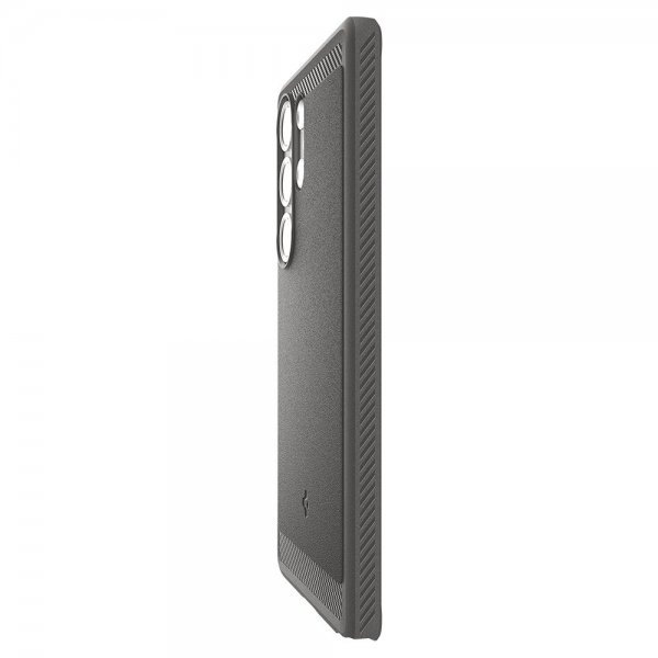 Spigen Samsung Galaxy S25 Ultra Kuori Rugged Armor MagFit Marble Gray