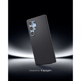 Spigen Samsung Galaxy S25 Ultra Kuori Silicone Fit MagFit Musta