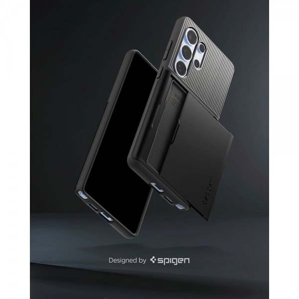 Spigen Samsung Galaxy S25 Ultra Kuori Slim Armor CS Musta