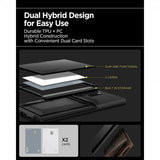 Spigen Samsung Galaxy S25 Ultra Kuori Slim Armor CS Musta