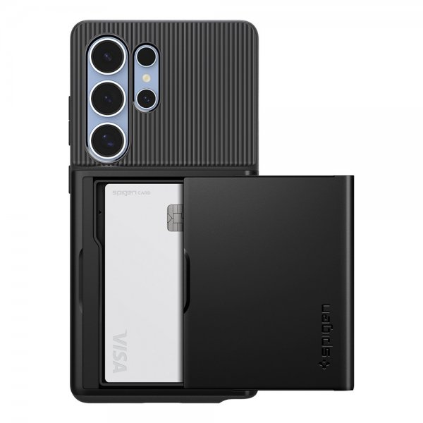 Spigen Samsung Galaxy S25 Ultra Kuori Slim Armor CS Musta