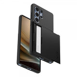 Spigen Samsung Galaxy S25 Ultra Kuori Slim Armor CS Musta