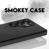 CARE by PanzerGlass Samsung Galaxy S25 Ultra Kuori Smokey MagSafe Musta