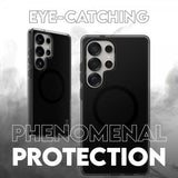 CARE by PanzerGlass Samsung Galaxy S25 Ultra Kuori Smokey MagSafe Musta