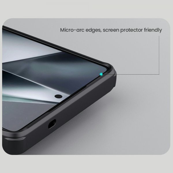 Nillkin Samsung Galaxy S25 Ultra Kuori Super Frosted Shield Pro Musta